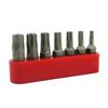 DARGAN 7pce 25mm TAMPER TORQUE BITS(T10-T40)