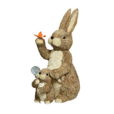 STANDING BUNNY WITH BABY