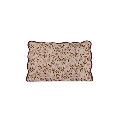CUSHION COTTON FLOWER PATTERN