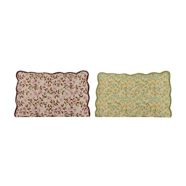 CUSHION COTTON FLOWER PATTERN
