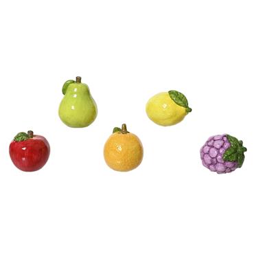 FRUIT TERRACOTTA ORNAMENT W5cm