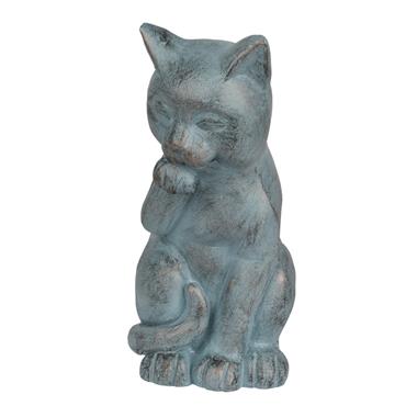 CAT POLYMAGNESIUM STATUE