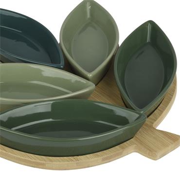 LEAF TAPAS TRAY