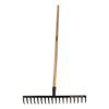 MEDIUM INTENSITY RAKE WITH HANDLE 18CM