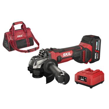 20V SKIL CORDLESS ANGLE GRINDER BATTERY AND CHARGER
