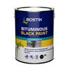 BOSTIK BLACK BITUMINOUS PAINT 5lt PROTECTIVE BRUSH ON