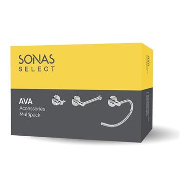 AVA Bathroom Accessory Set