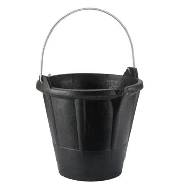 INDUSTRIAL RUBBER BUCKET WITH SPOUT 12LTR