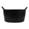 30L BLACK BUCKET FOR HARVEST REINFORCED POLYETHYLENE