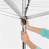 BRABANTIA ROTARY COMPACT FOUR ARM CLOTHES LINE 40M