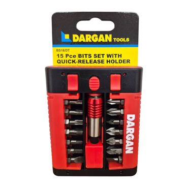 DARGAN BITS SET HOLDER 18pce