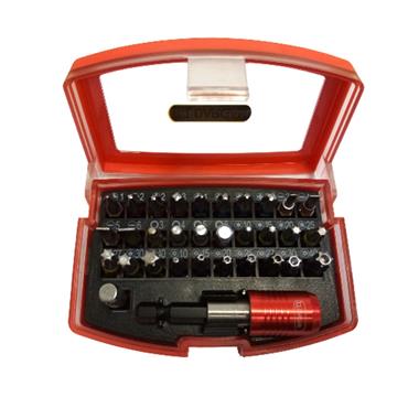 DARGAN 32pce PH2 BIT SET TORX TAMPER ADAPTOR QRL CHUCK