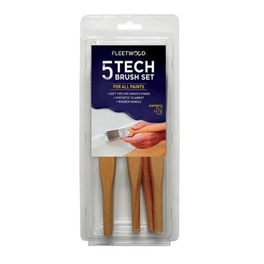 FLEETWOOD 5pc TECH-BRUSH SET