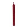 DINNER CANDLE DARK RED H18CM