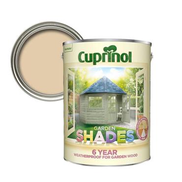 CUPRINOL GARDEN SHADES COUNTRY CREAM 5 LTR