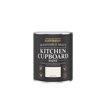 RUSTOLEUM KITCHEN CUPBOARD PAINT ANTIQUE WHITE 750ml