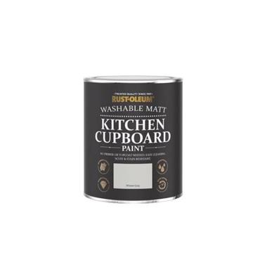 RUSTOLEUM KITCHEN CUPBOARD PAINT WINTER GREY 750ML