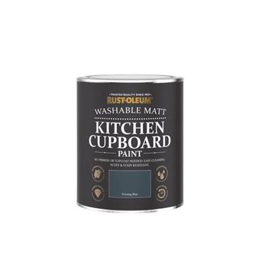 RUSTOLEUM KITCHEN CUPBOARD PAINT EVENING BLUE 750ML