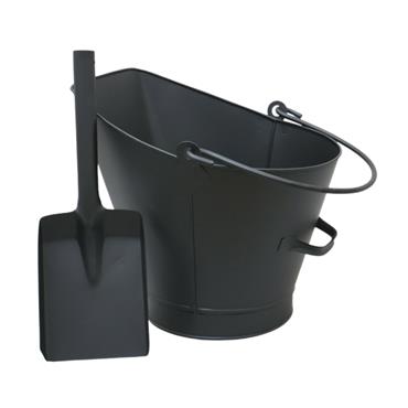 CASTLE LIVING COAL BUCKET AND SHOVEL
