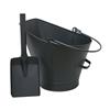 CASTLE LIVING COAL BUCKET AND SHOVEL