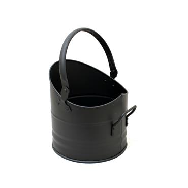 CASTLE LIVING SMALL COAL BUCKET BLACK