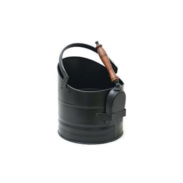 CASTLE LIVING COAL BUCKET & SHOVEL BLACK
