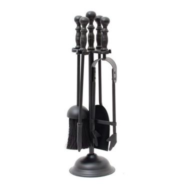 CASTLE LIVING ORB 5 PIECE COMPANION SET BLACK