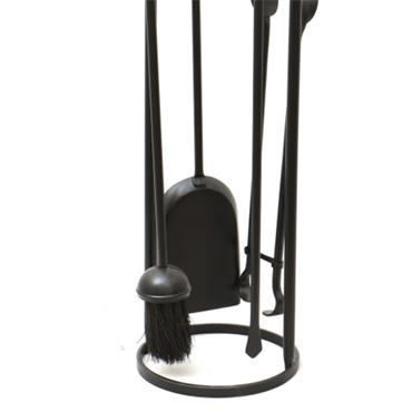 CASTLE LIVING CURVE 5 PIECE COMPANION SET BLACK 23INCH/