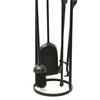 CASTLE LIVING CURVE 5 PIECE COMPANION SET BLACK 23INCH/