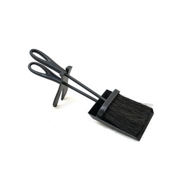 CASTLE LIVING LOOP HEARTH TIDY BLACK