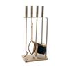 CASTLE LIVING QUAD 5 PIECE COMPANION SET ANTIQUE BRASS