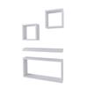 4 PIECE HUDSON SHELF KIT MATT WHITE