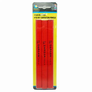 DARGAN 6 PACK SET CARPENTERS PENCIL