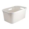 CURVER STYLE LAUNDRY BASKET WHITE 45L