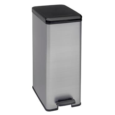 CURVER SLIM BIN SILVER 40Lt