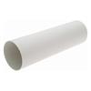 4' x  350mm WHITE RIGID PVC DUCT PIPE