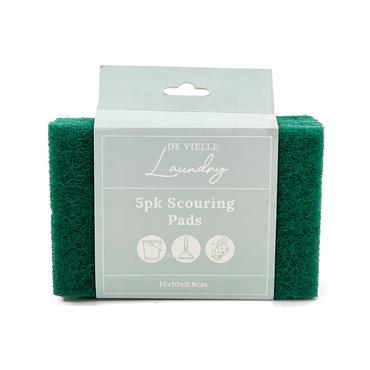 DE VIELLE 5 PACK SCOURING PADS