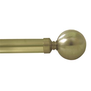 CLASSIC Extendable Metal Ball Antique Brass POLE