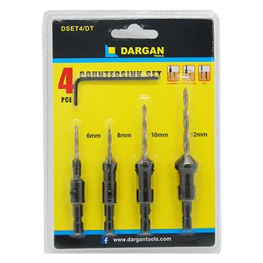 DARGAN 8pce COUNTERSINK SET DSET 4/DT