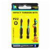 DARGAN PZ2 IMPACT TORSION BITS 2PC
