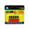 DARGAN POSI BITS No 2 PZ2 Torsion 25mm IMPACT 5PC