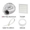 4' x 1mtr    COOKER HOOD KIT