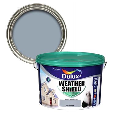 DULUX WEATHERSHIELD BLUE GREY 10L