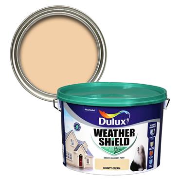 DULUX WEATHERSHIELD COUNTY CREAM 10L