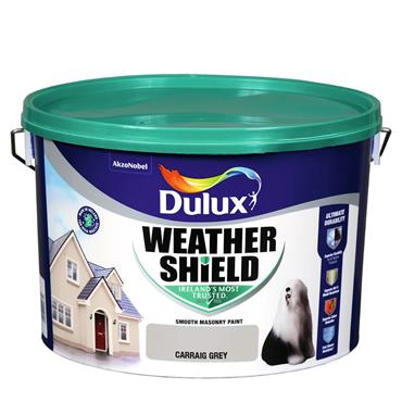 DULUX WEATHERSHIELD CARRAIG GREY 10L