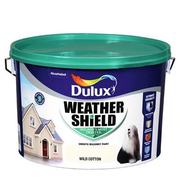 DULUX WEATHERSHIELD WILD COTTON 10L