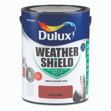DULUX WEATHERSHIELD FOXFIRE 5L