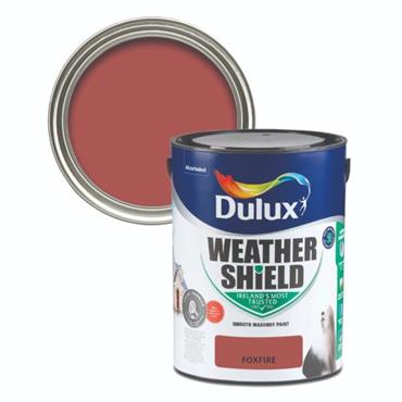 DULUX WEATHERSHIELD FOXFIRE 5L