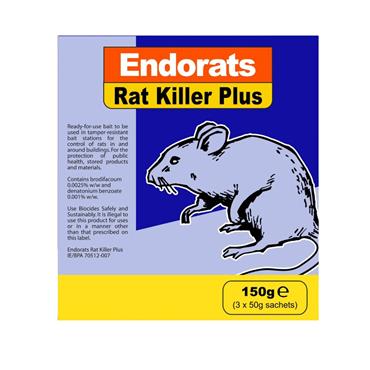 ENDORATS RAT KILLER PLUS 150G  
