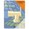 EASI PLUMB 1/2' WALL PLATE ELBOW RE. 317W